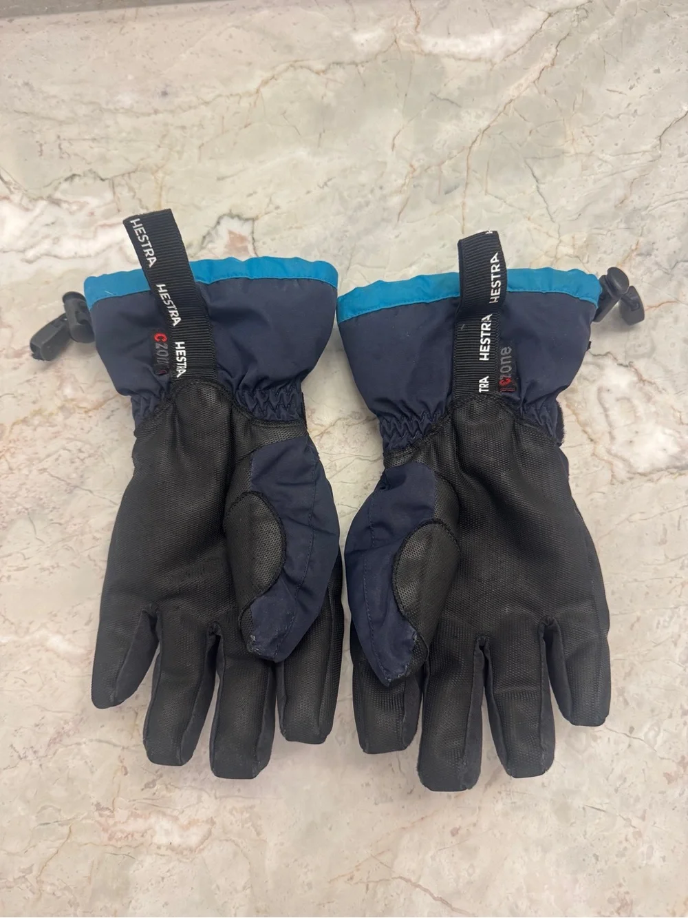 Hestra kids Navy Winter Ski Gloves - Size 5